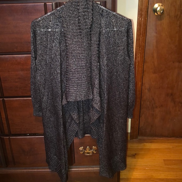 bebe Tops - Metallic shawl